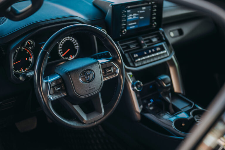 car steering