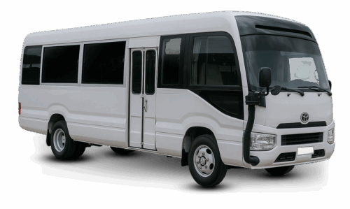 Coaster-White Coaster Bus