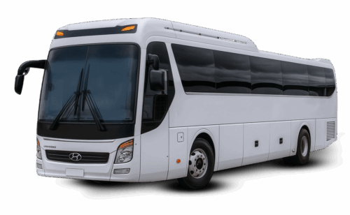 White-BUS-Presidential Presidential Bus