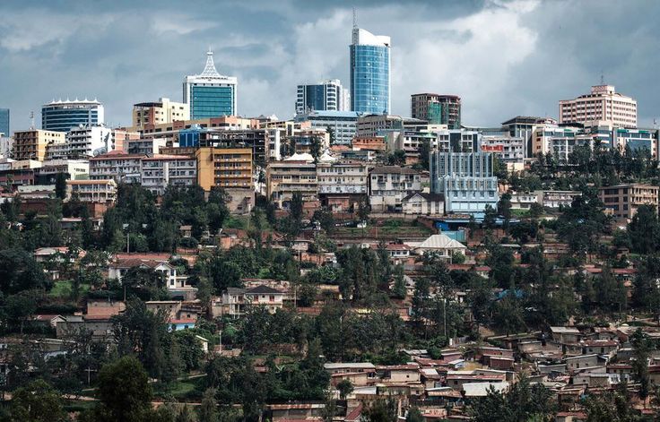 Panoramic view of Kigali City, Rwanda